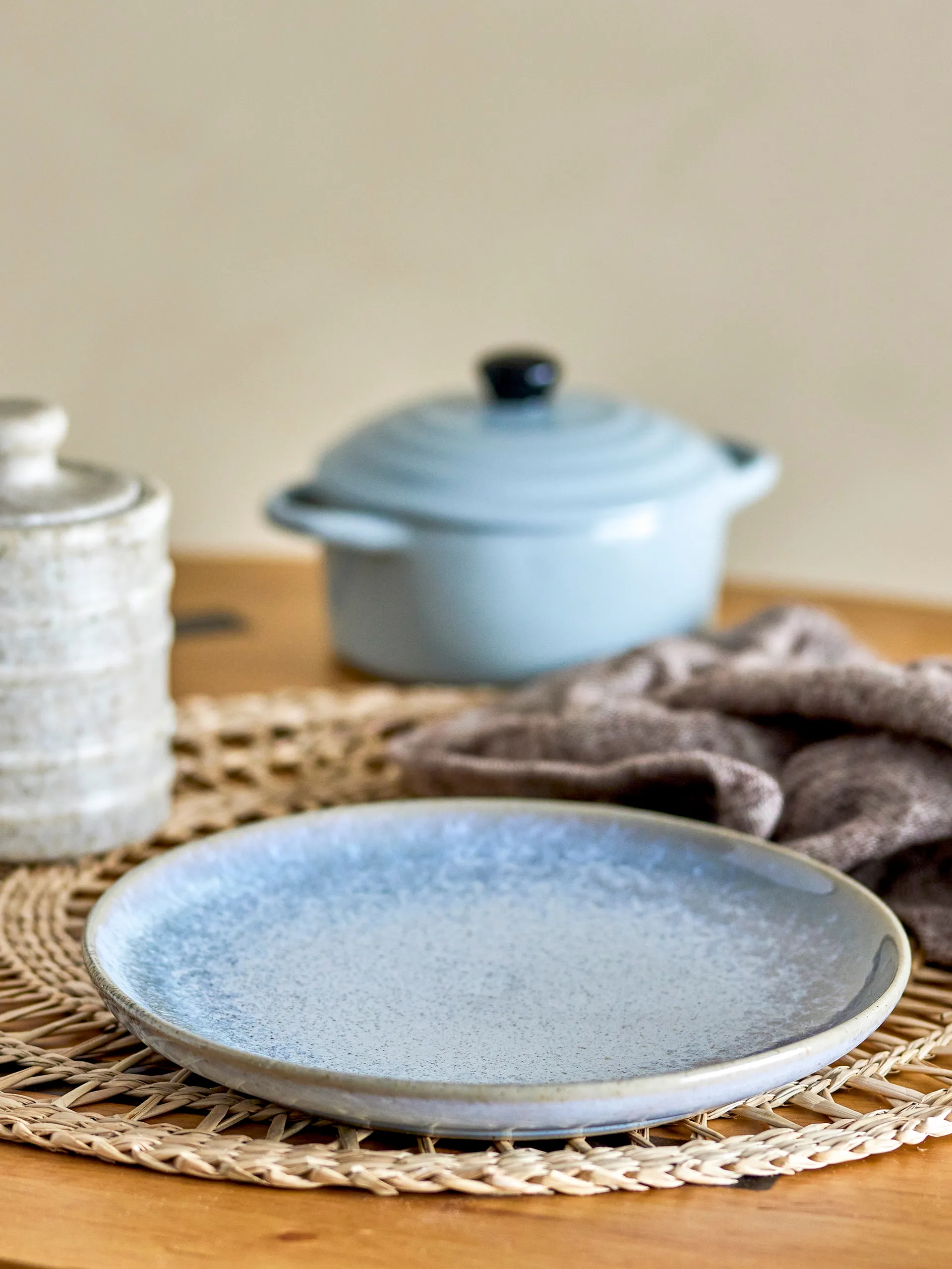 Paula μικρό πιάτο Ø20 cm, Blue Bloomingville