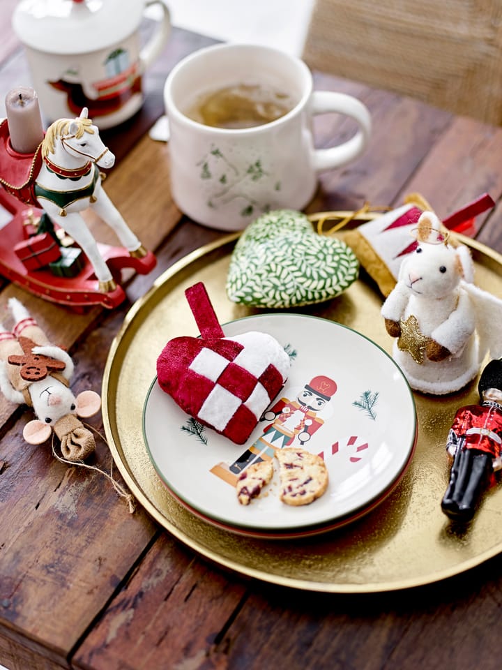 Peo Christmas tree decorations wool 2 τεμάχια, Lucia mice Bloomingville
