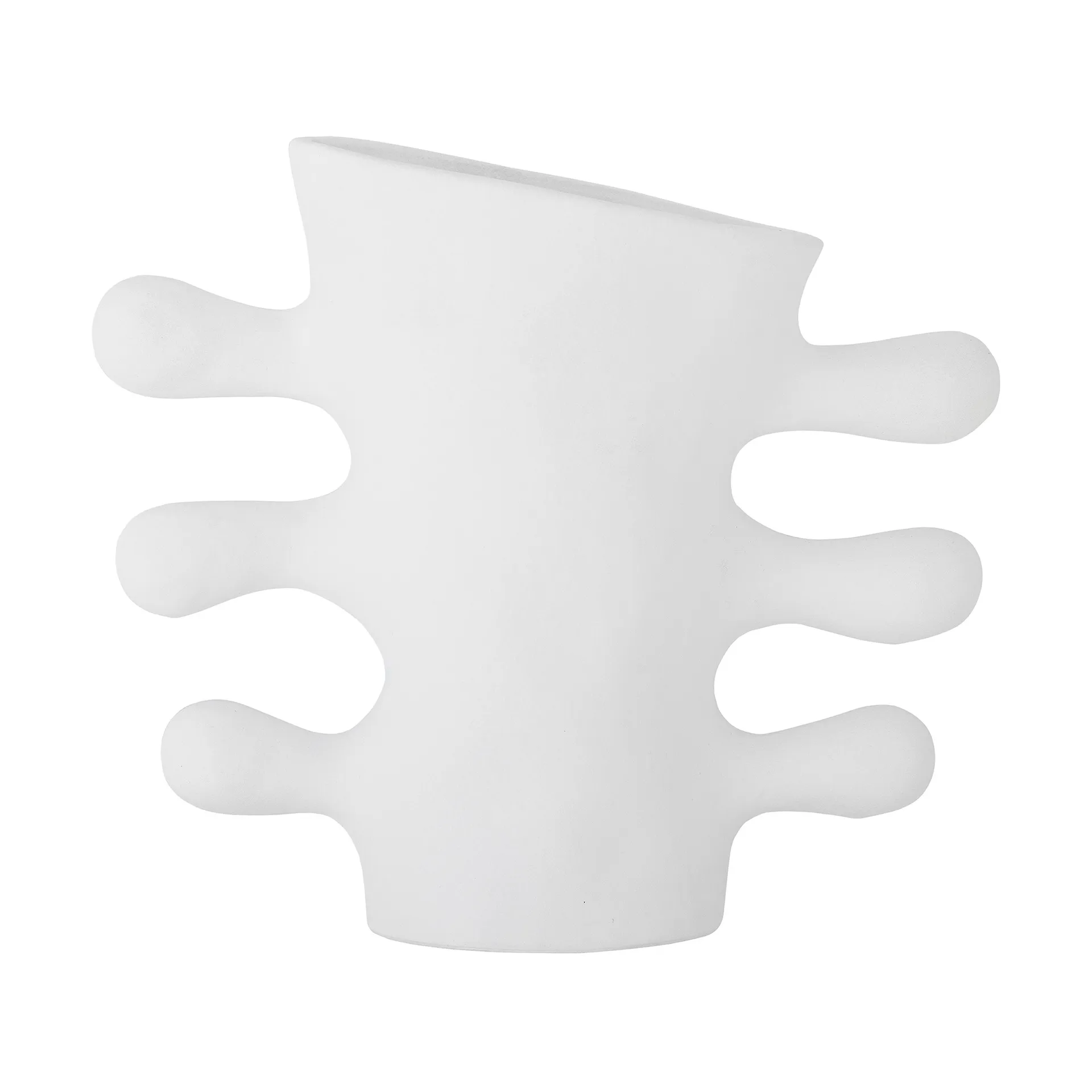 Βάζο Pernilla, 26 εκ., Λευκό Bloomingville