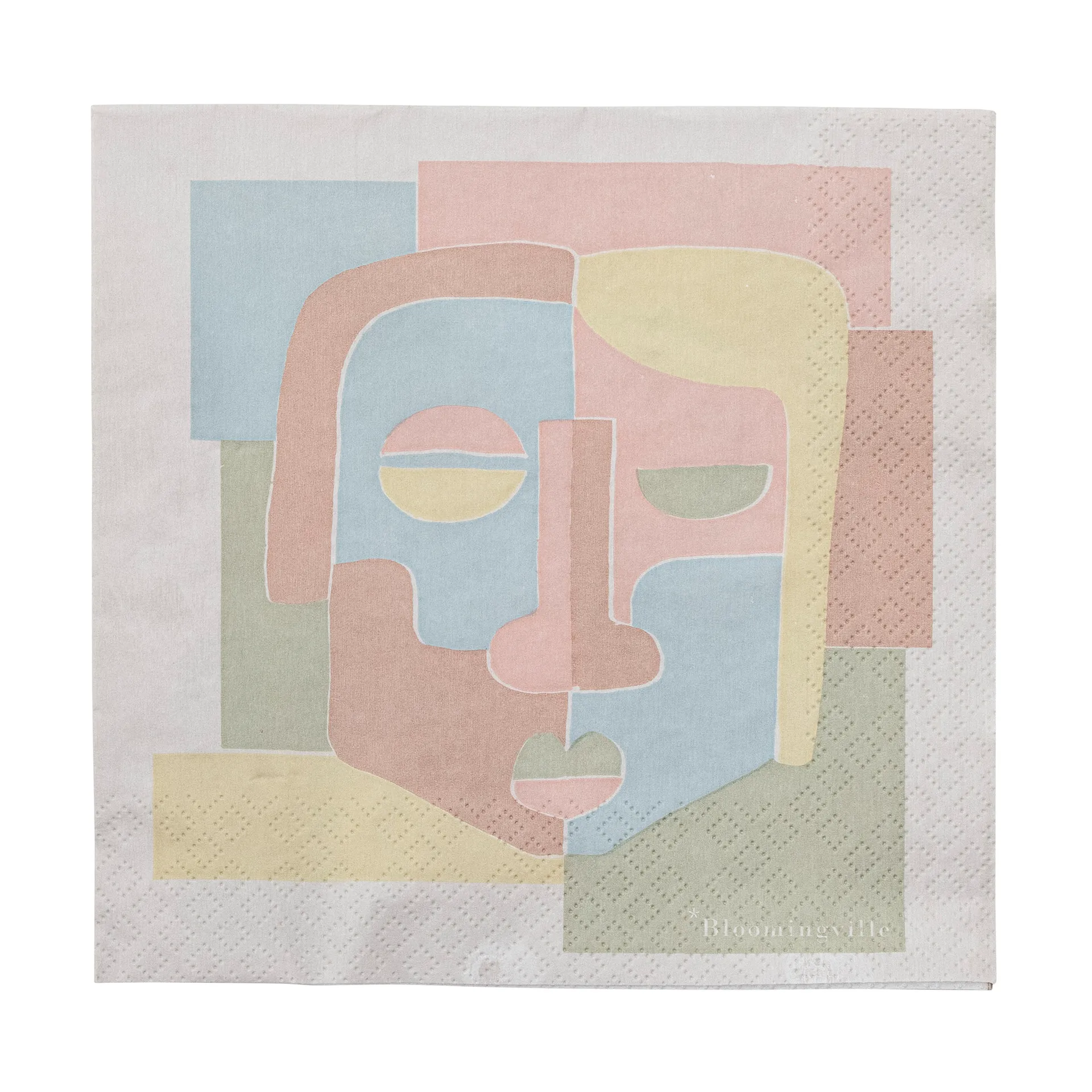 Peto χαρτοπετσέτες 33x33 cm Συσκευασία 20 τεμαχίων, Rose Bloomingville