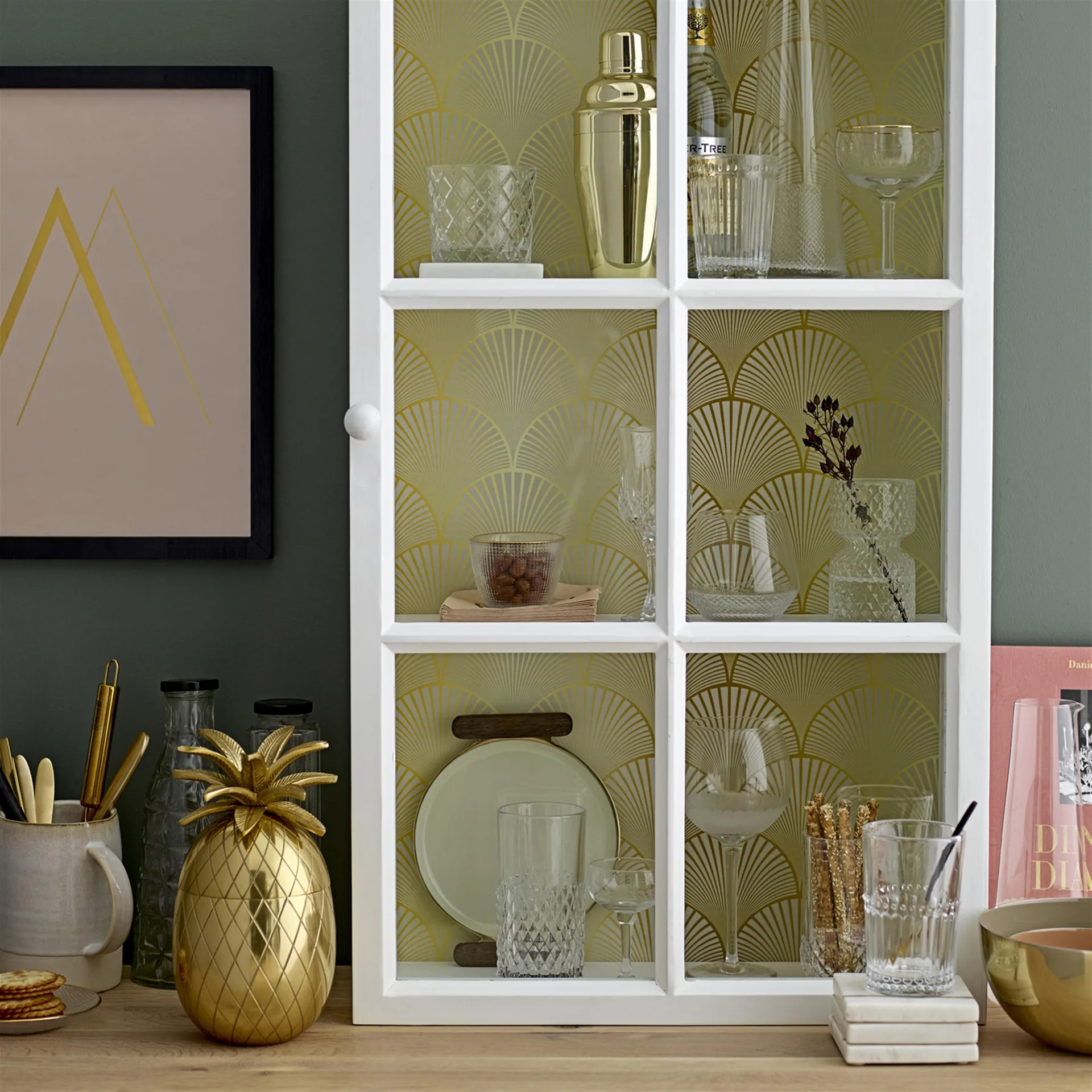 Pineapple κουβάς πάγου, 24 cm Bloomingville