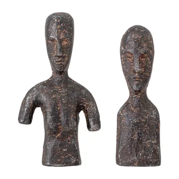 Rhea διακόσμηση 2 τεμάχια - Καφέ - Bloomingville