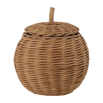 Rosette καλάθι αποθήκευσης με καπάκι Ø18 cm - Καφέ - Bloomingville