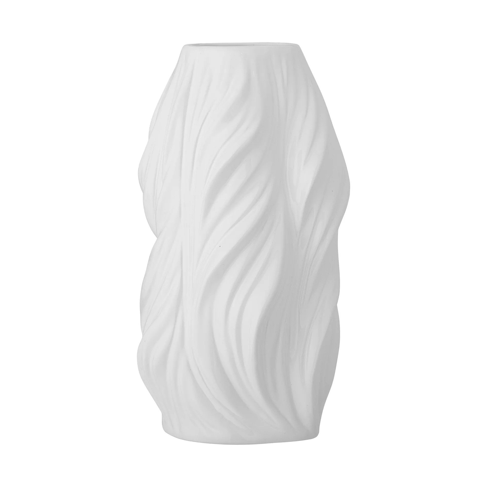 Sanak βάζο Ø14x26 cm, White Bloomingville