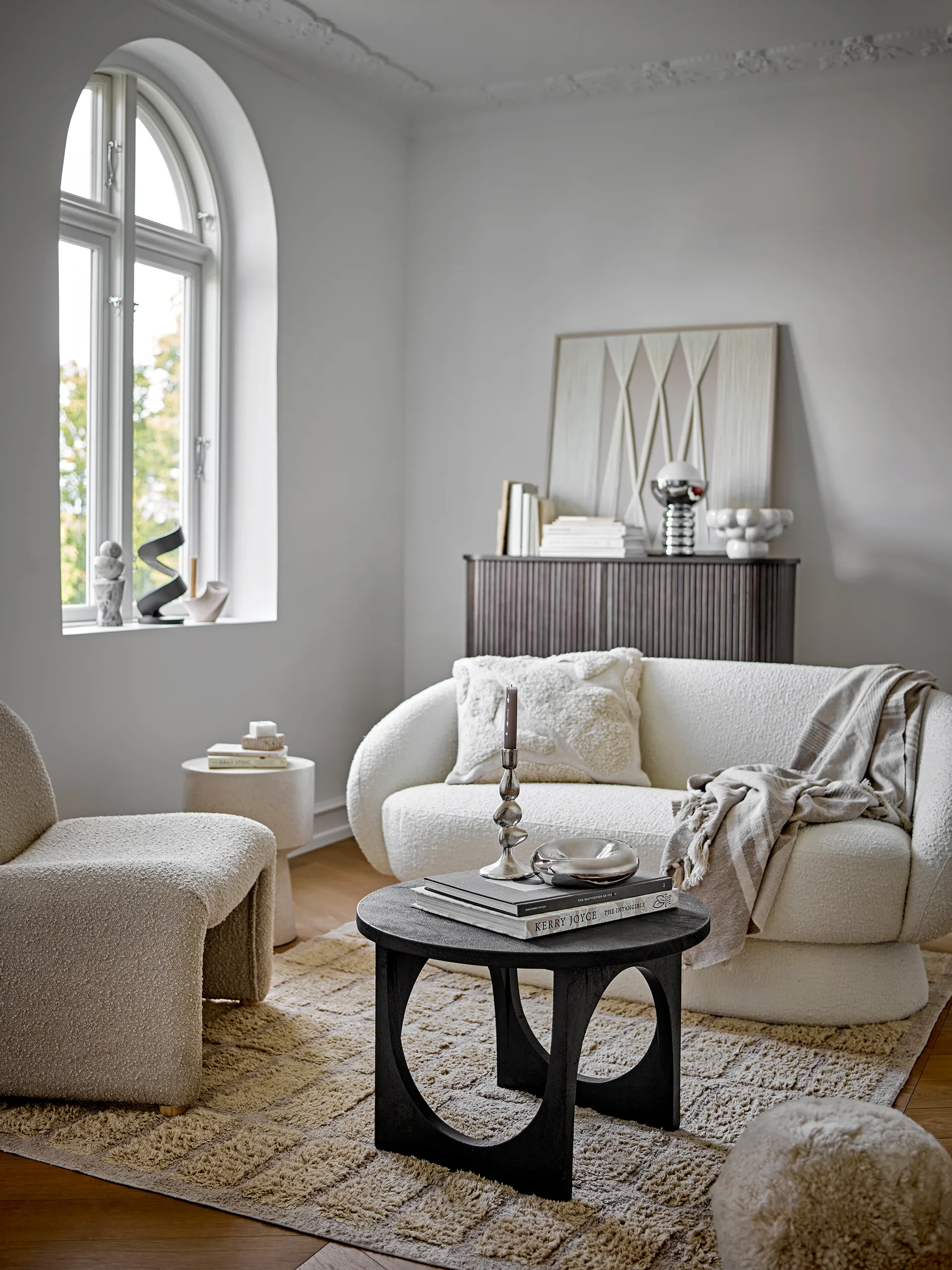 Shine διακοσμητικό μπολ Ø18 cm, Ασήμι Bloomingville