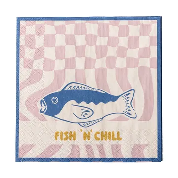 Sibelle μαρμάρινη σανίδα κοπής 30,5x22,5 εκ. - Μπλε - Bloomingville