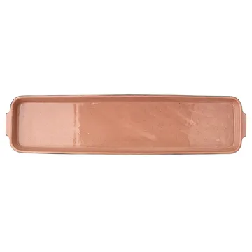 Sienna πιάτο σερβιρίσματος - Πορτοκαλί-μαύρο - Bloomingville