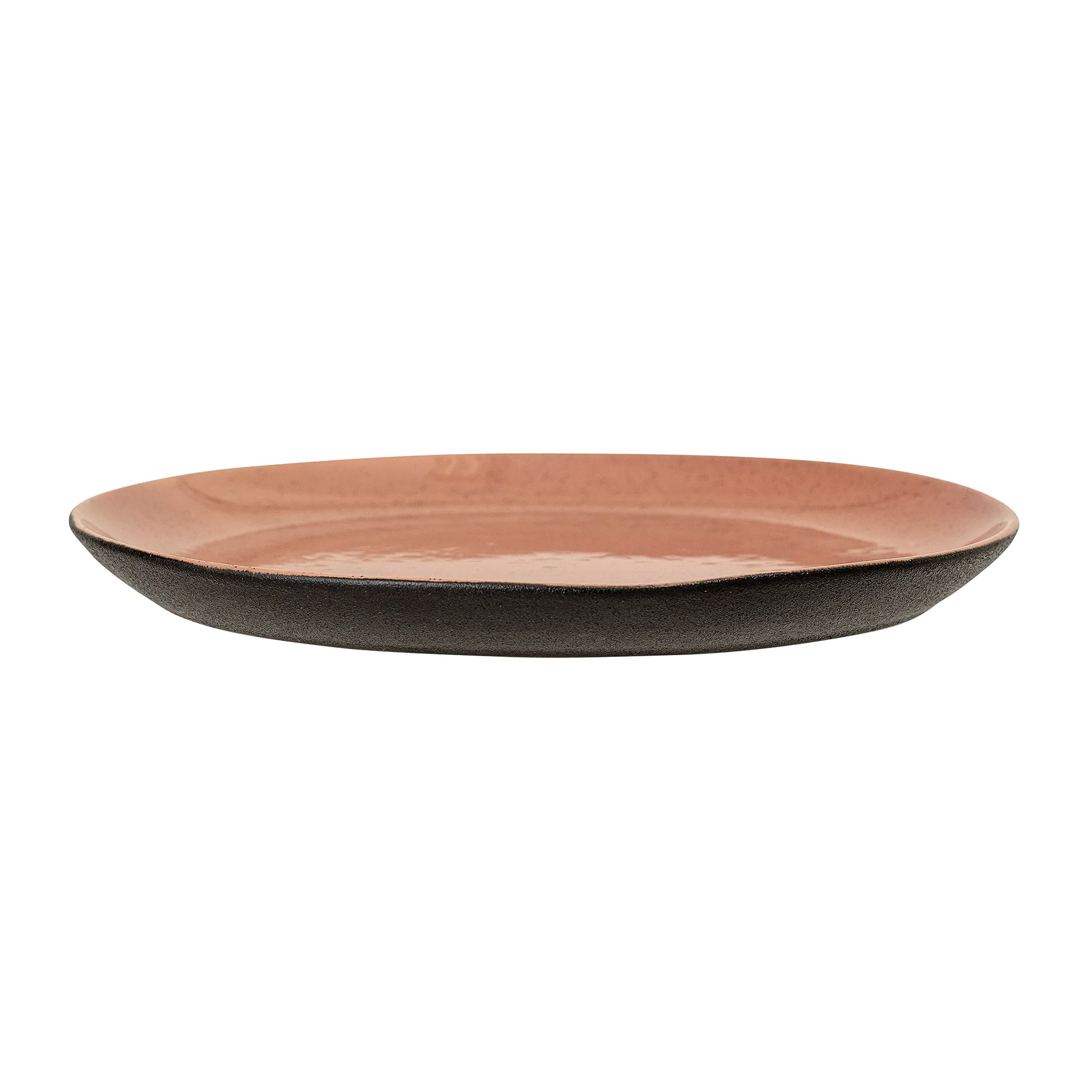 Sienna πιάτο Ø20.5 cm, Πορτοκαλί-μαύρο Bloomingville