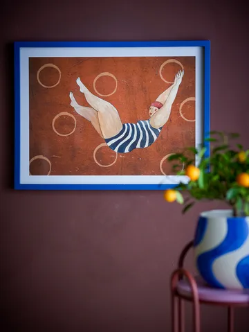 Svela εικονογράφηση με κορνίζα 52x47 εκ. - Καφέ - Bloomingville