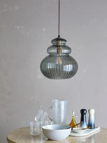 Sybia φωτιστικό οροφής Ø31,5 εκ. - Γκρι - Bloomingville