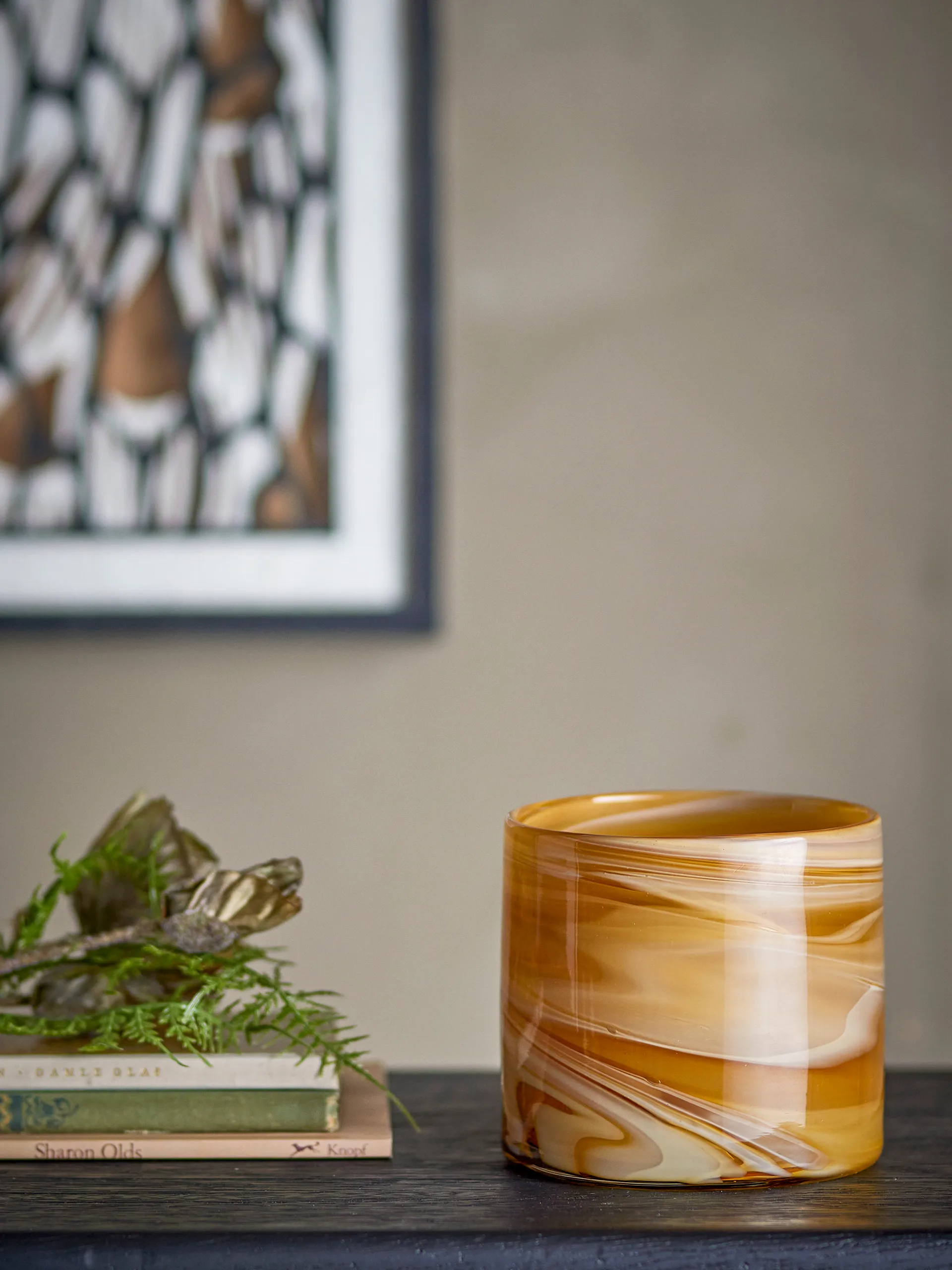 Συλλεκτικός φαναράκι Sylas votive., Πορτοκαλί Bloomingville