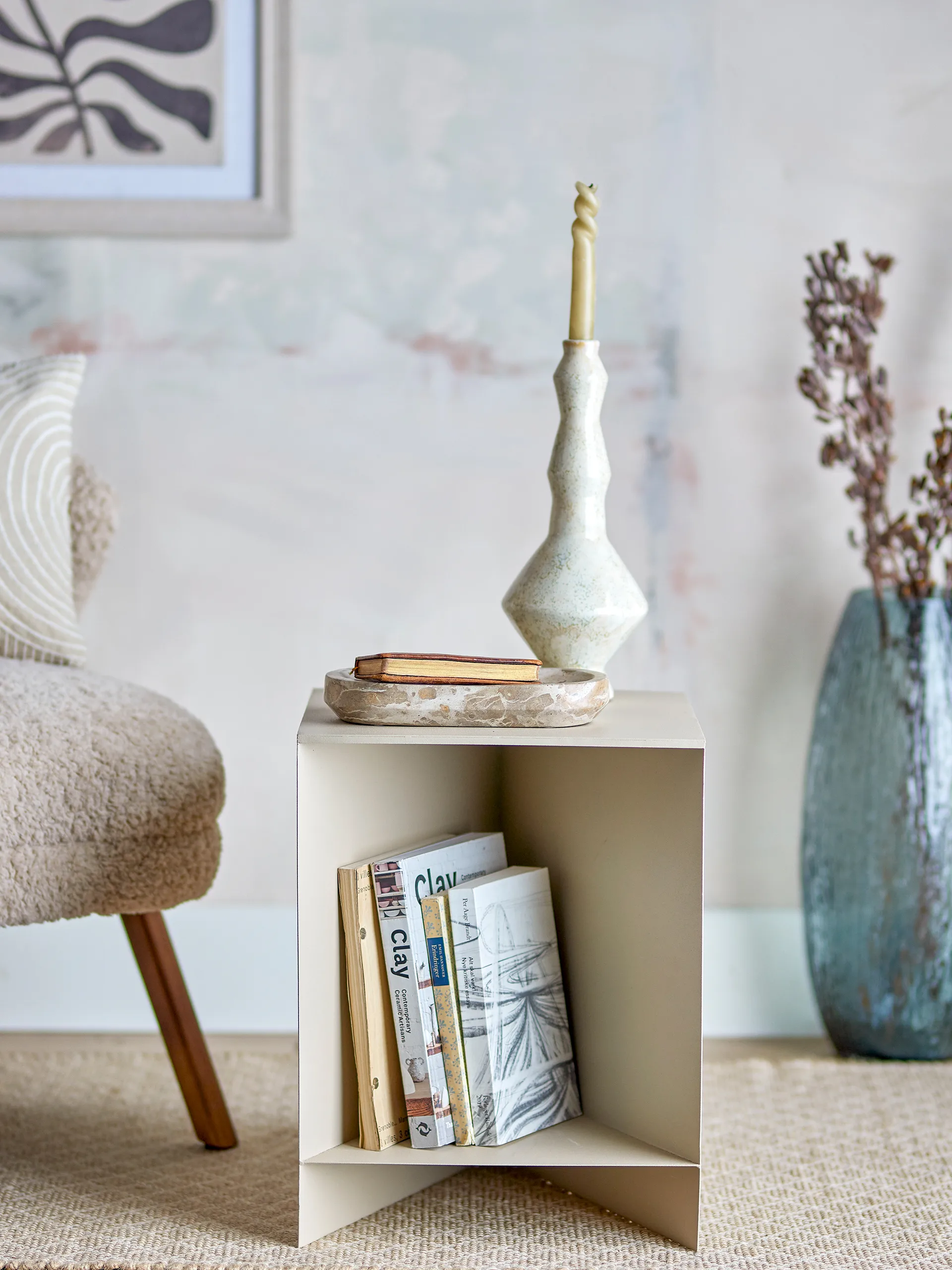 Tasha βοηθητικό τραπεζάκι 35x45 εκ., Φυσικό Bloomingville