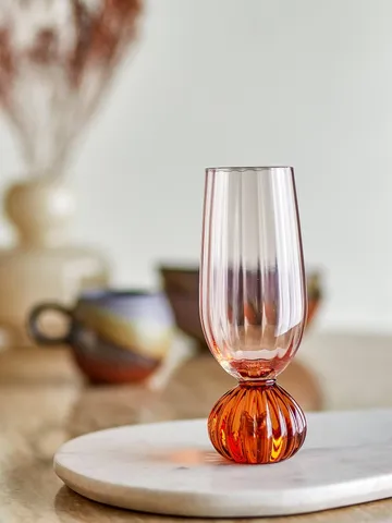 Ποτήρι σαμπάνιας Taurin 250 ml. - Ροζ - Bloomingville