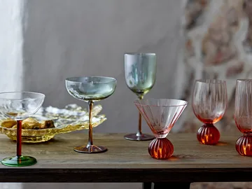 Ποτήρι σαμπάνιας Taurin 250 ml. - Ροζ - Bloomingville