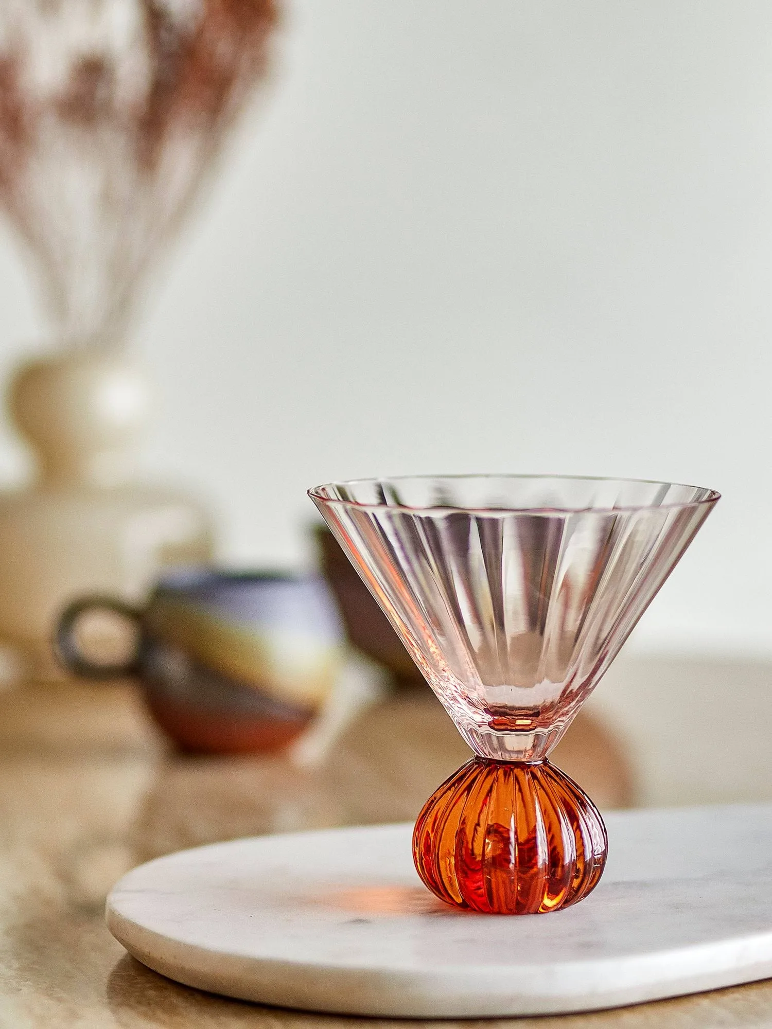 Ποτήρι κοκτέιλ Taurin 300 ml, Ροζ Bloomingville