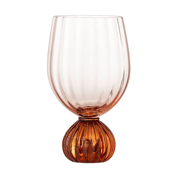 Ποτήρι κρασιού Taurin 430 ml - Ροζ - Bloomingville