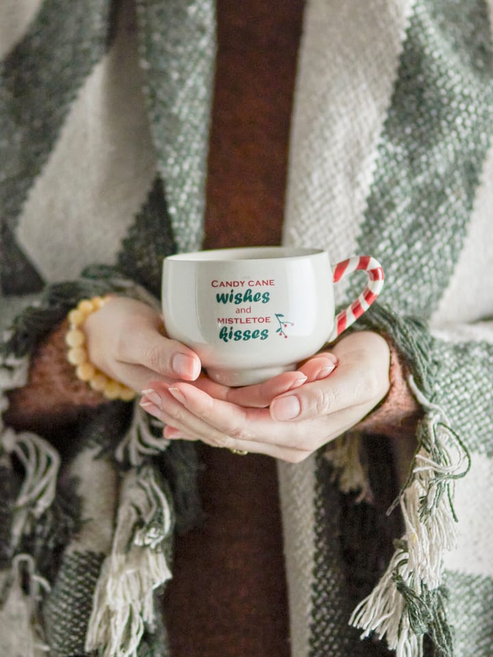 Κούπα Treats 25 cl, Candy cane wishes Bloomingville