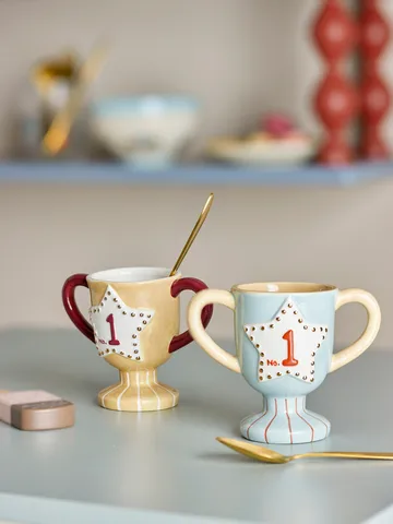 Trophy κούπα 2 τεμ. - Μπλε - Bloomingville