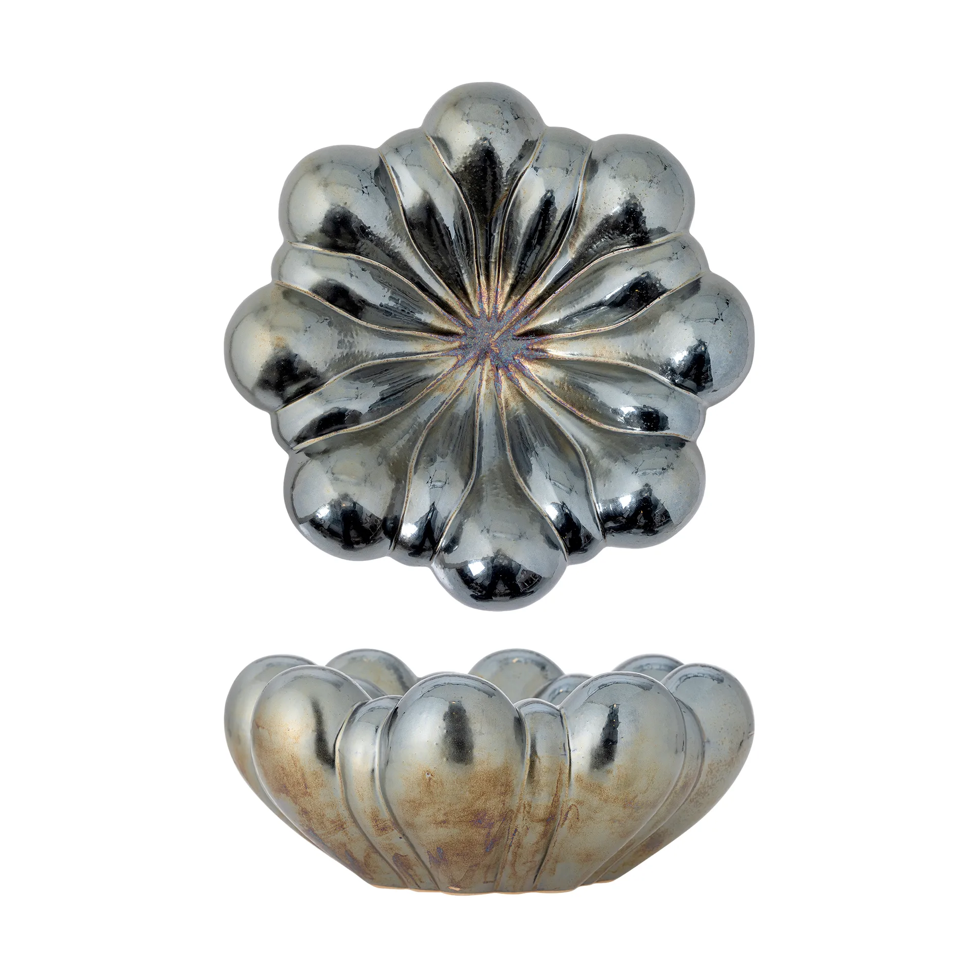 Trophy γλάστρα 23x16 εκ., Ασήμι Bloomingville