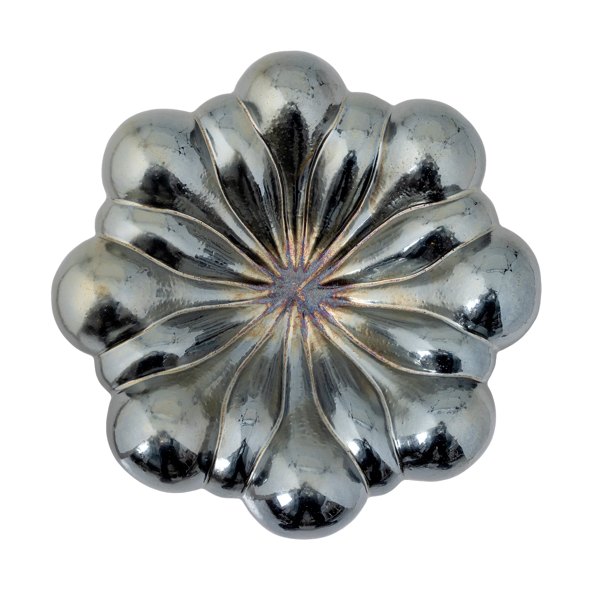 Trophy γλάστρα 23x16 εκ., Ασήμι Bloomingville