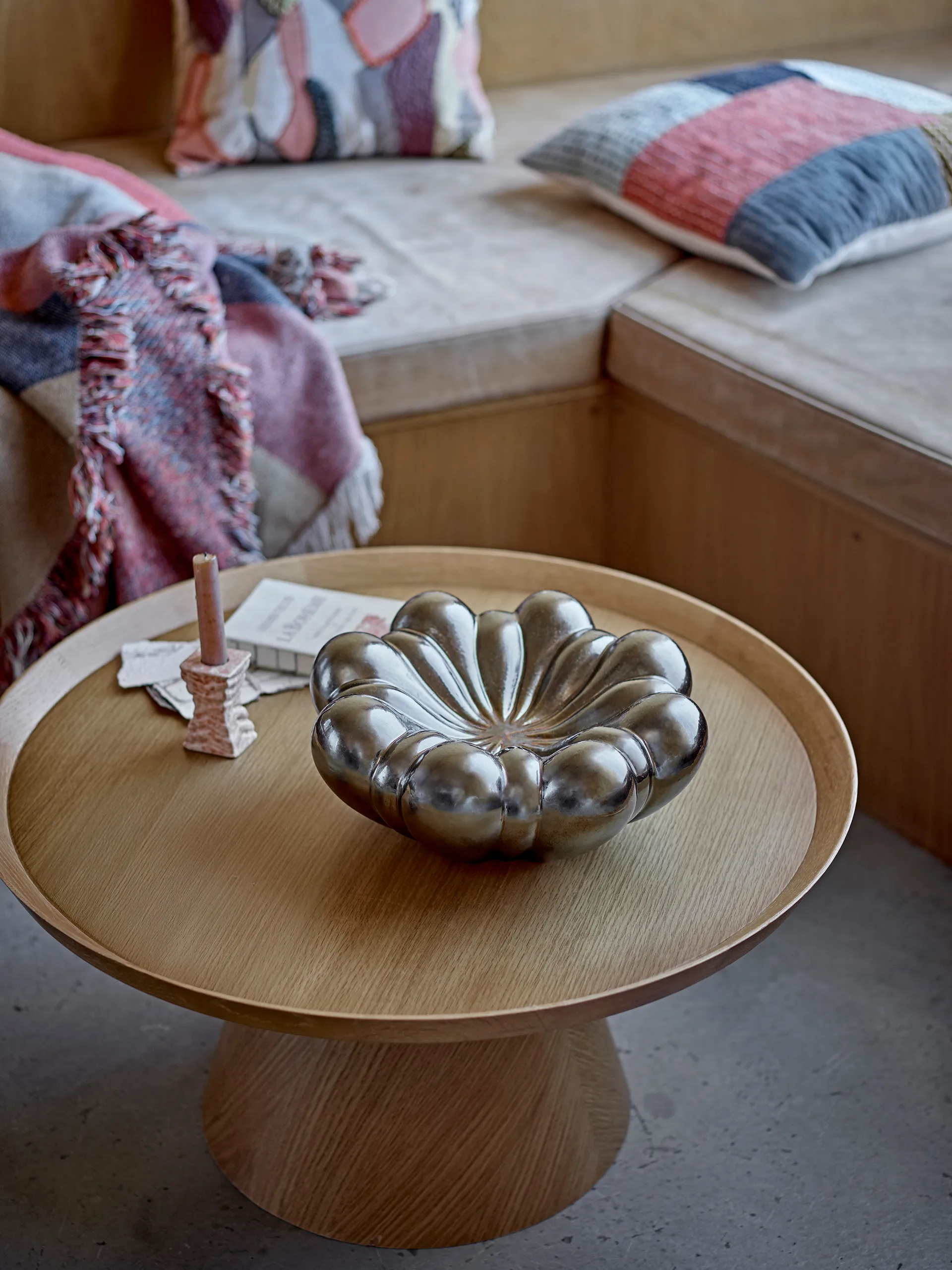 Trophy γλάστρα 23x16 εκ., Ασήμι Bloomingville