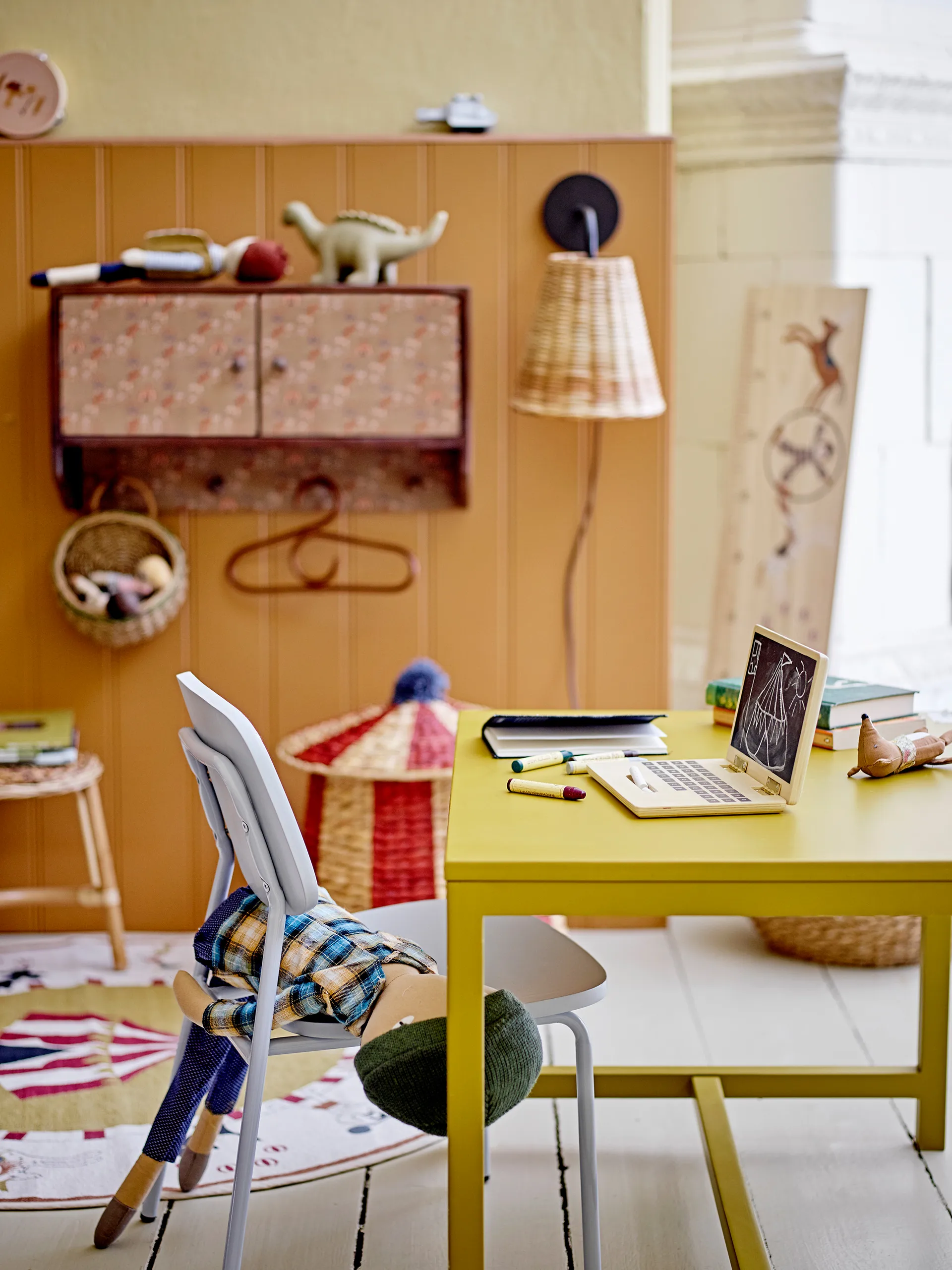 Χαλί Ville Ø110 εκατοστά, Τσίρκο Bloomingville