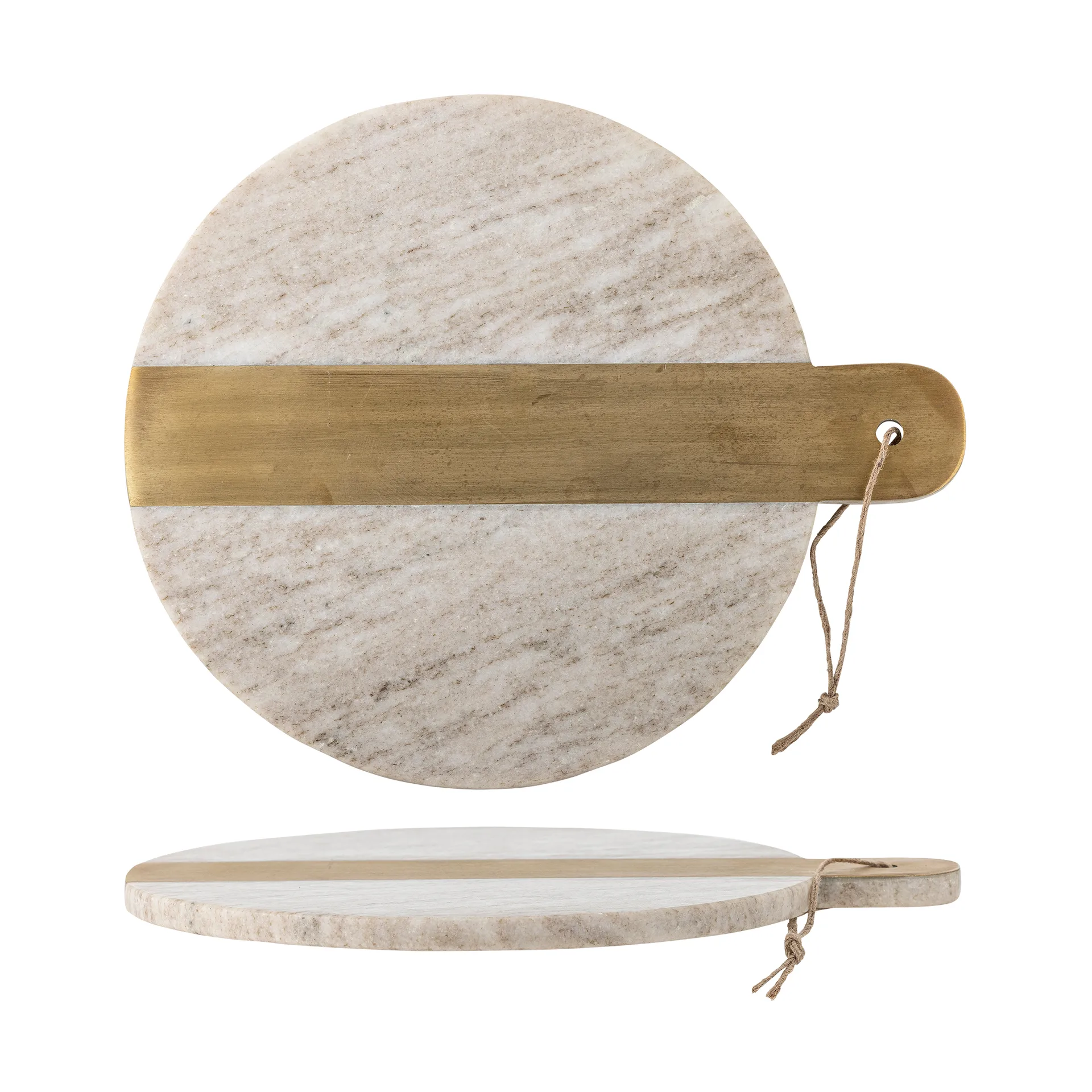 Villette ξύλινη σανίδα κοπής μάρμαρο 25x30,5 εκ., Φυσικό Bloomingville