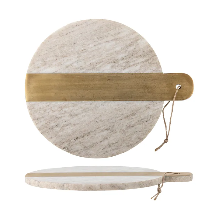 Villette ξύλινη σανίδα κοπής μάρμαρο 25x30,5 εκ. - Φυσικό - Bloomingville