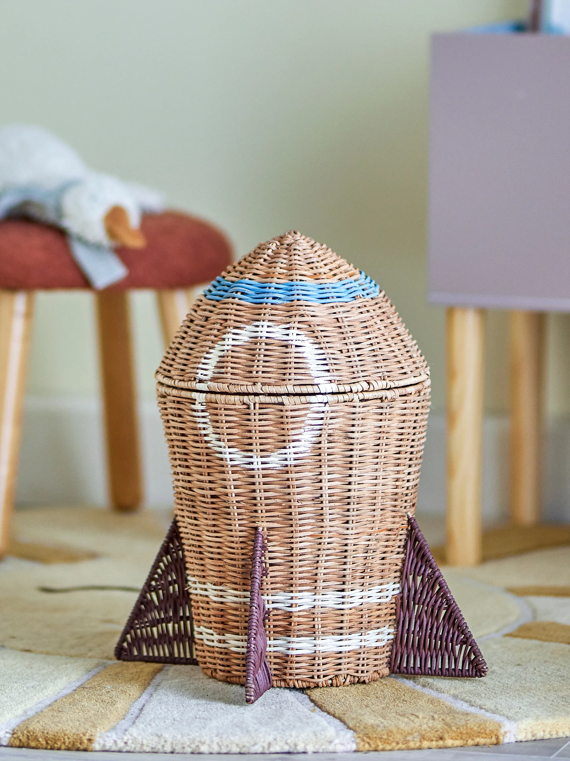 Violeta καθρέφτης τοίχου 47x61,5 εκ., Φυσικό Bloomingville