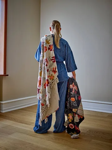 Vivielle ριχτάρι - Multi, 160x130 εκ. - Bloomingville