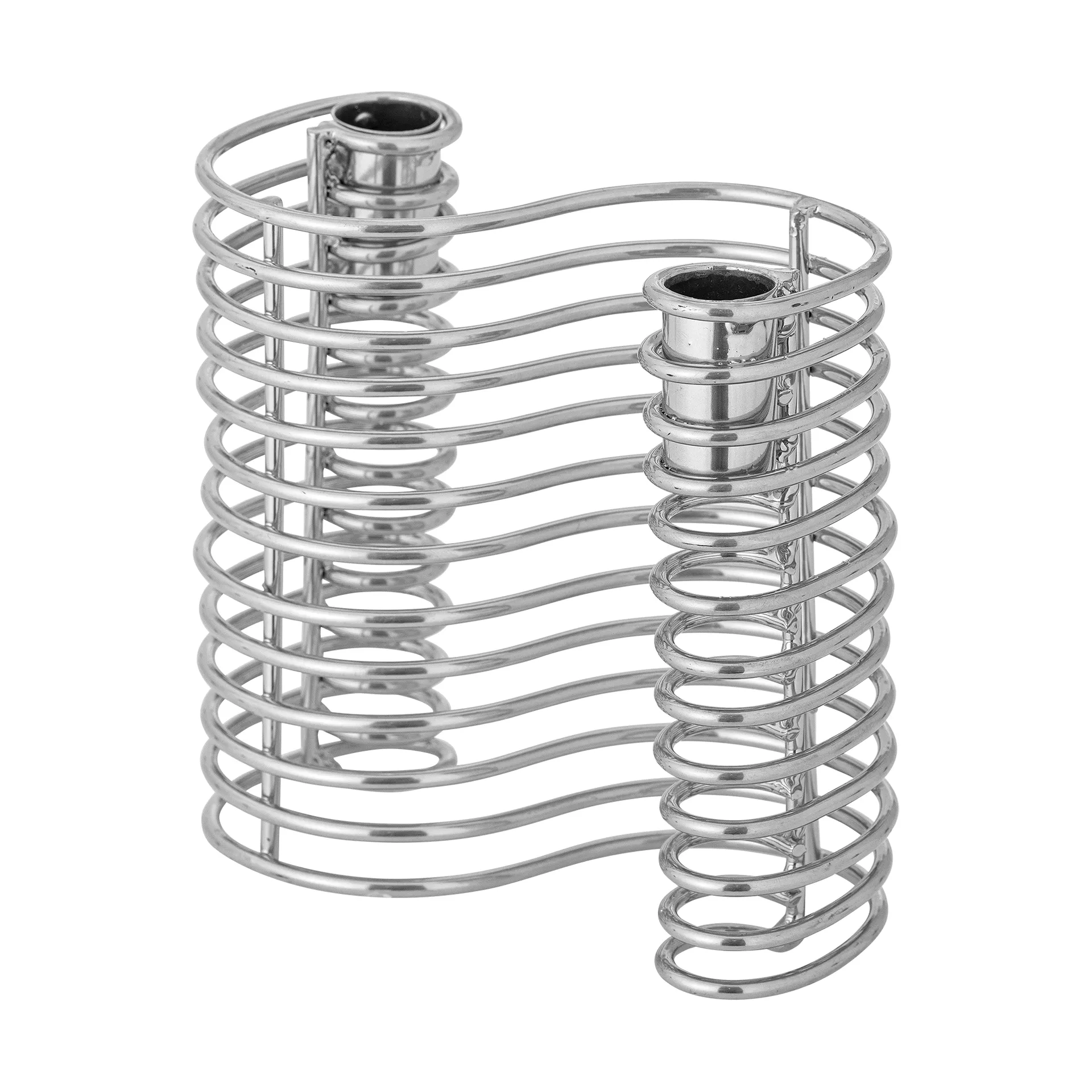 Wavela κηροπήγιο 15,5x14,5 εκ., Ασήμι Bloomingville