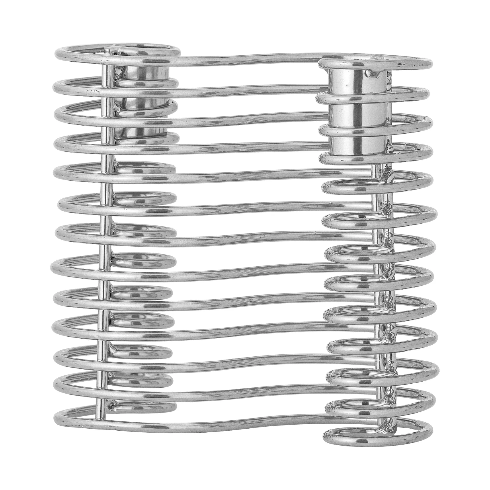 Wavela κηροπήγιο 15,5x14,5 εκ., Ασήμι Bloomingville