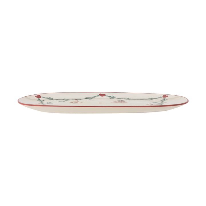 Δίσκος σερβιρίσματος Yule 38,5x23 εκ., Λευκό Bloomingville