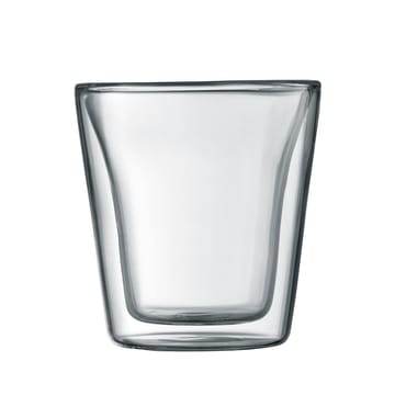 Canteen ποτήρι με διπλό τοίχωμα Συσκευασία 2 τεμαχίων - 0,1 l - Bodum