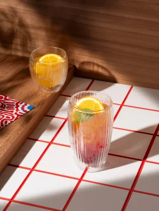 Pavina ποτήρι με διπλό τοίχωμα 45 cl Συσκευασία 2 τεμαχίων, Διαφανές Bodum