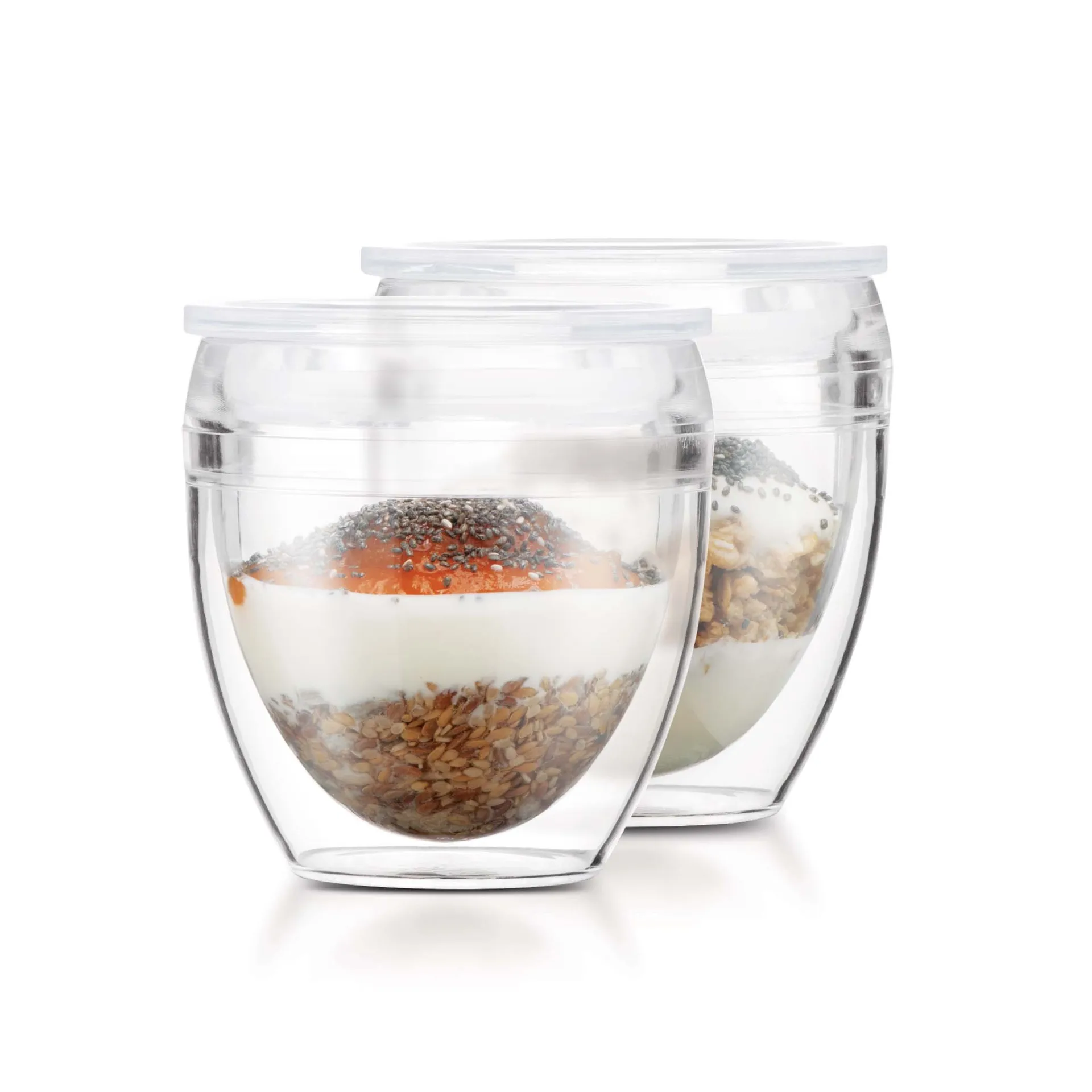 Pavina To Go ποτήρι με διπλό τζάμι Συσκευασία 2 τεμαχίων, 25 cl Bodum