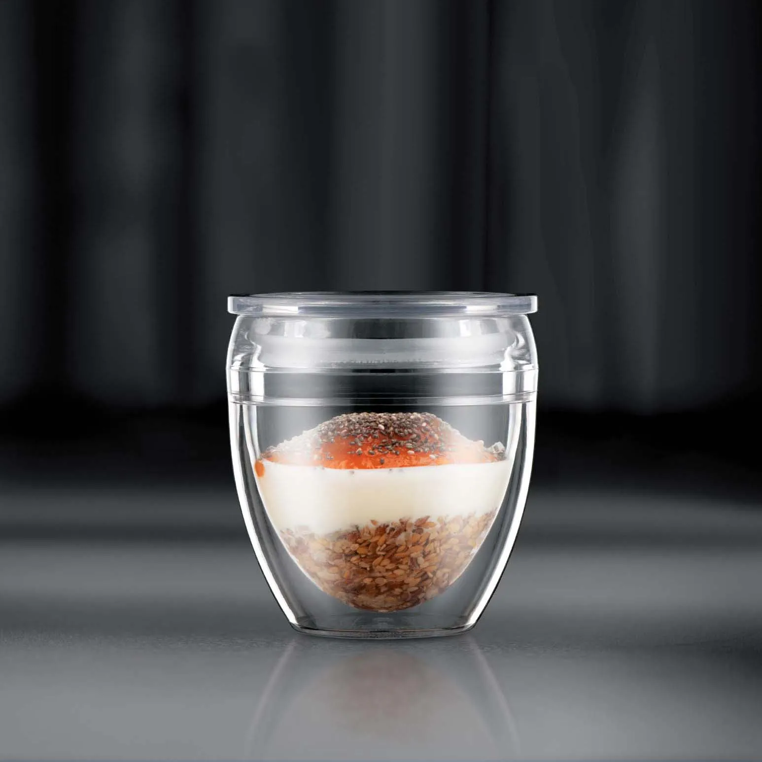 Pavina To Go ποτήρι με διπλό τζάμι Συσκευασία 2 τεμαχίων, 25 cl Bodum