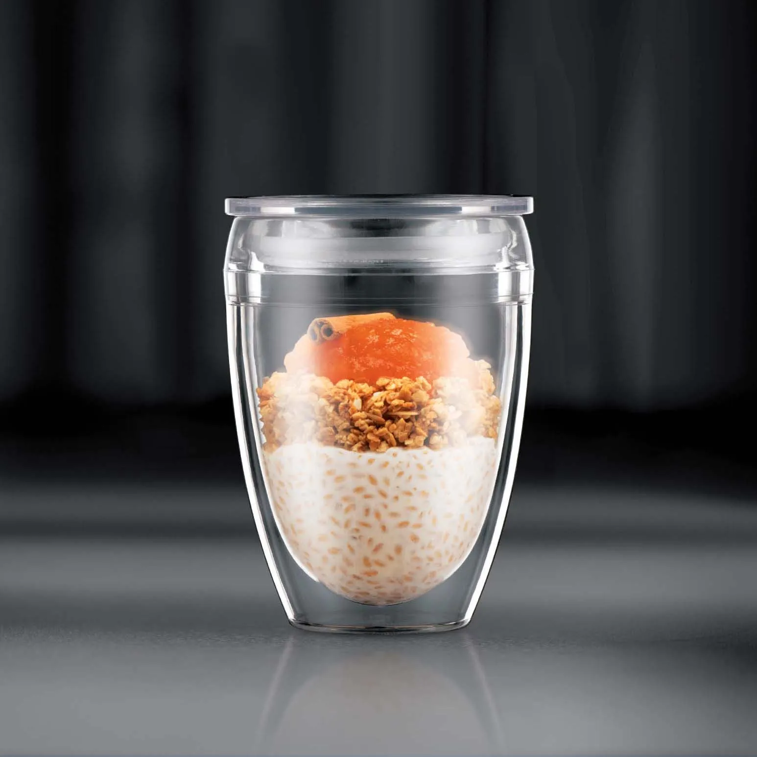 Pavina To Go ποτήρι με διπλό τζάμι Συσκευασία 2 τεμαχίων, 35 cl Bodum