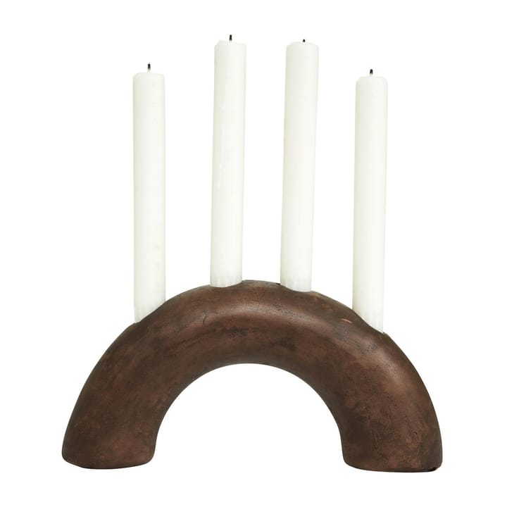 Κηροπήγιο Arcus Advent 26 cm, Καφέ Boel & Jan