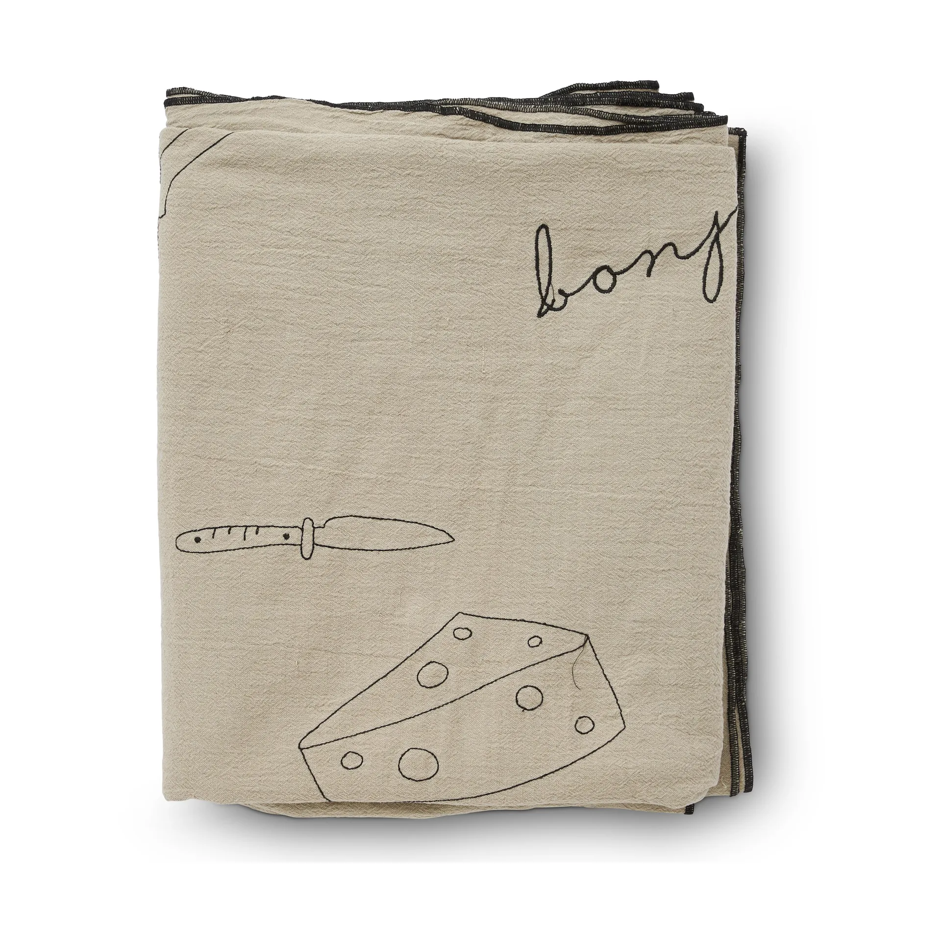 Τραπεζομάντιλο Bordeaux 150x250 cm, Μπεζ Boel & Jan