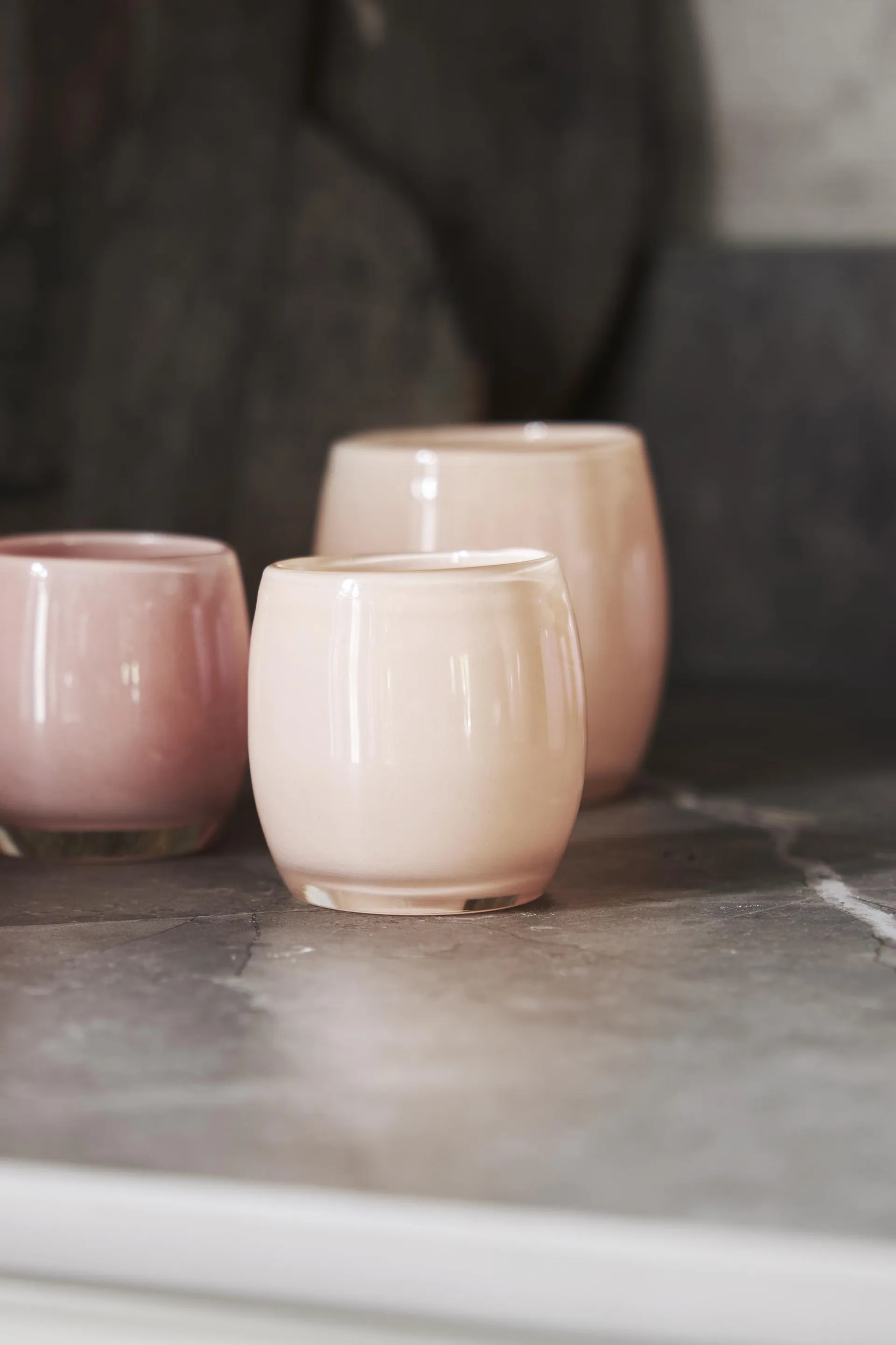 Φαναράκι κεριών Goya Ø10 cm, Ροζ Boel & Jan