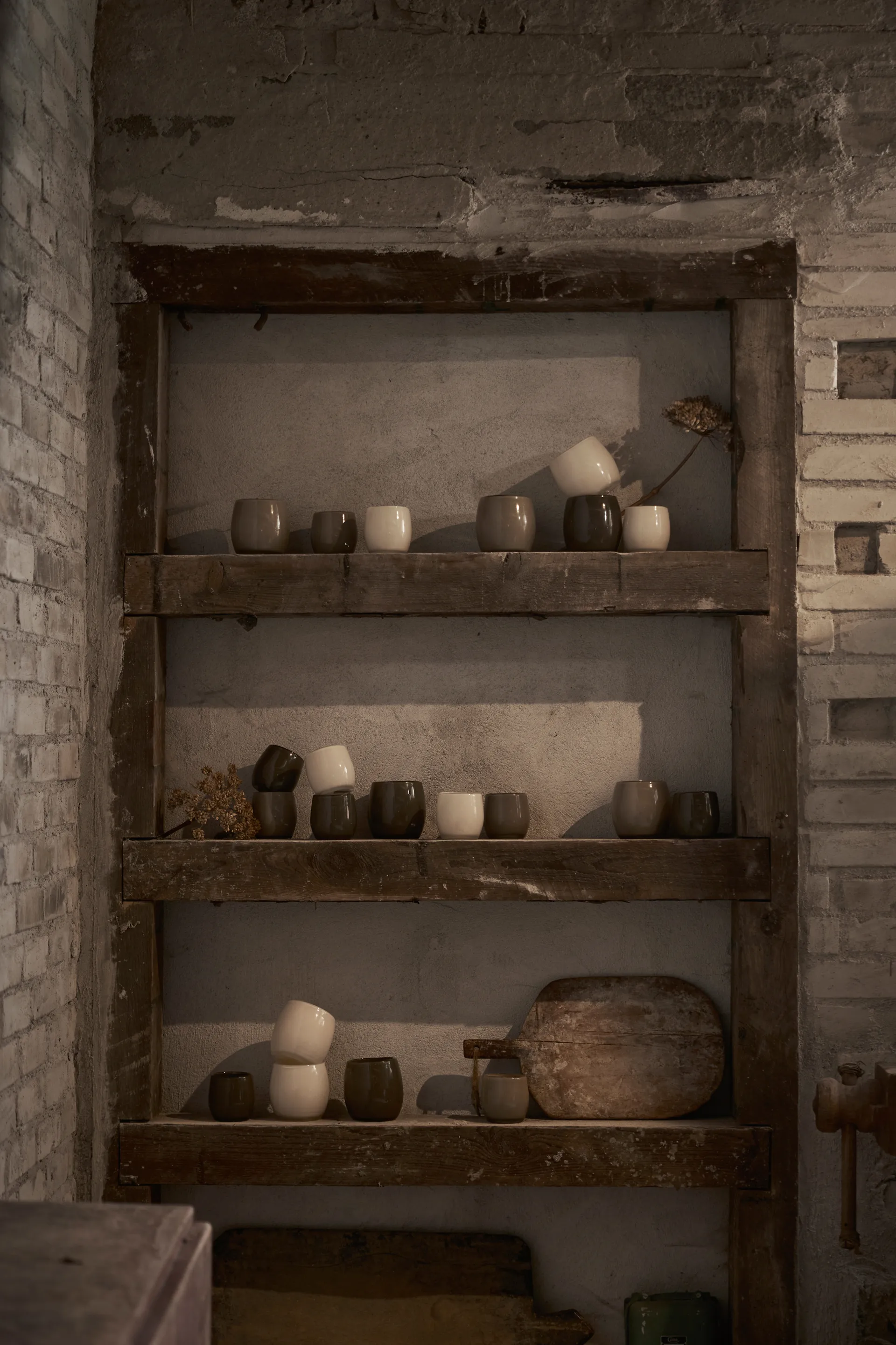 Φαναράκι κεριών Goya Ø8 cm, Λευκό Boel & Jan