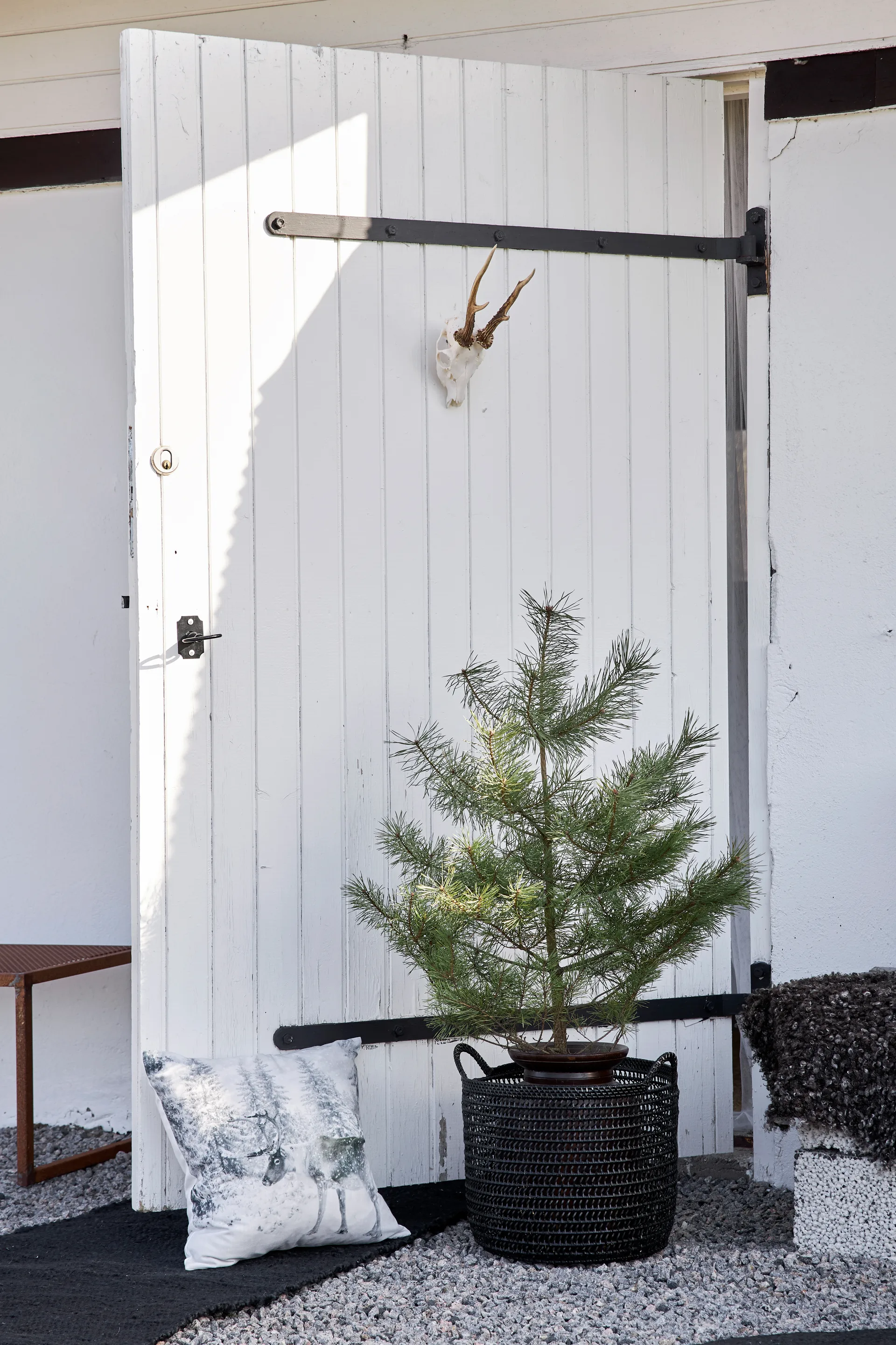 Merida jute χαλάκι μαύρο, 70x140 cm Boel & Jan