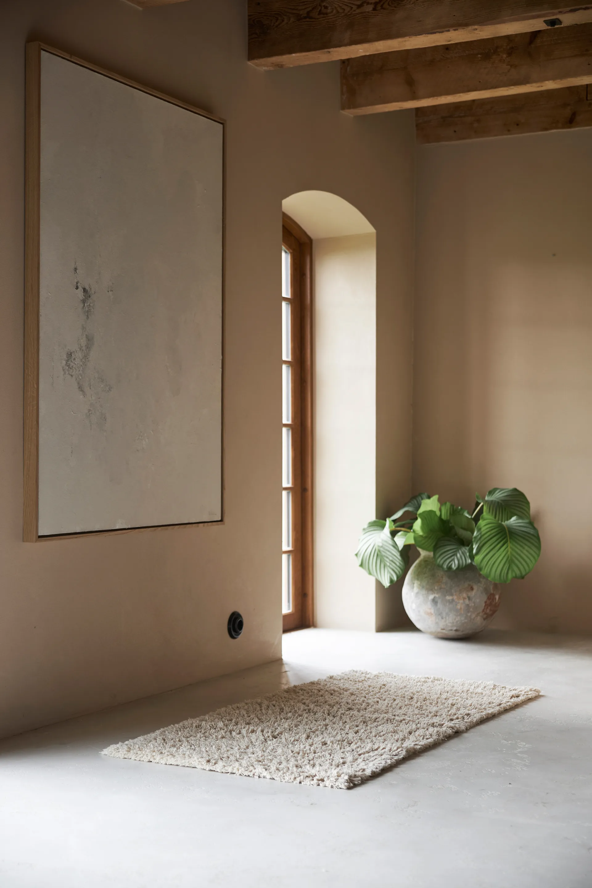 Βαμβακερό χαλί, Noma, 70x140 εκ, Μπεζ Boel & Jan