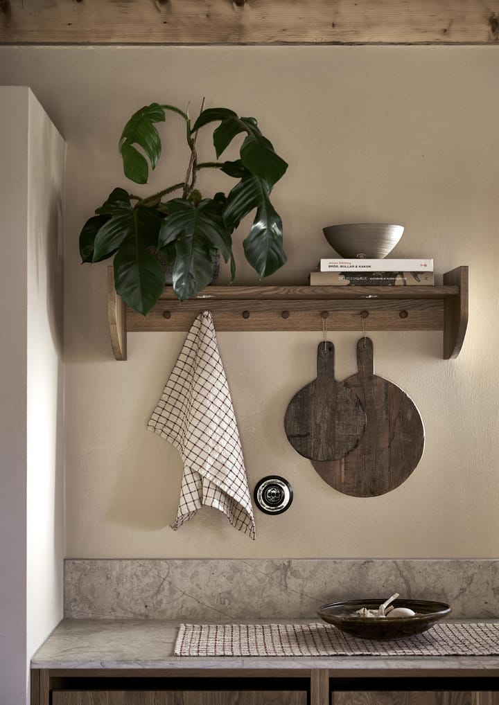 Πετσέτα κουζίνας Noor 50 x 70 εκ., Κόκκινο-υπόλευκο Boel & Jan