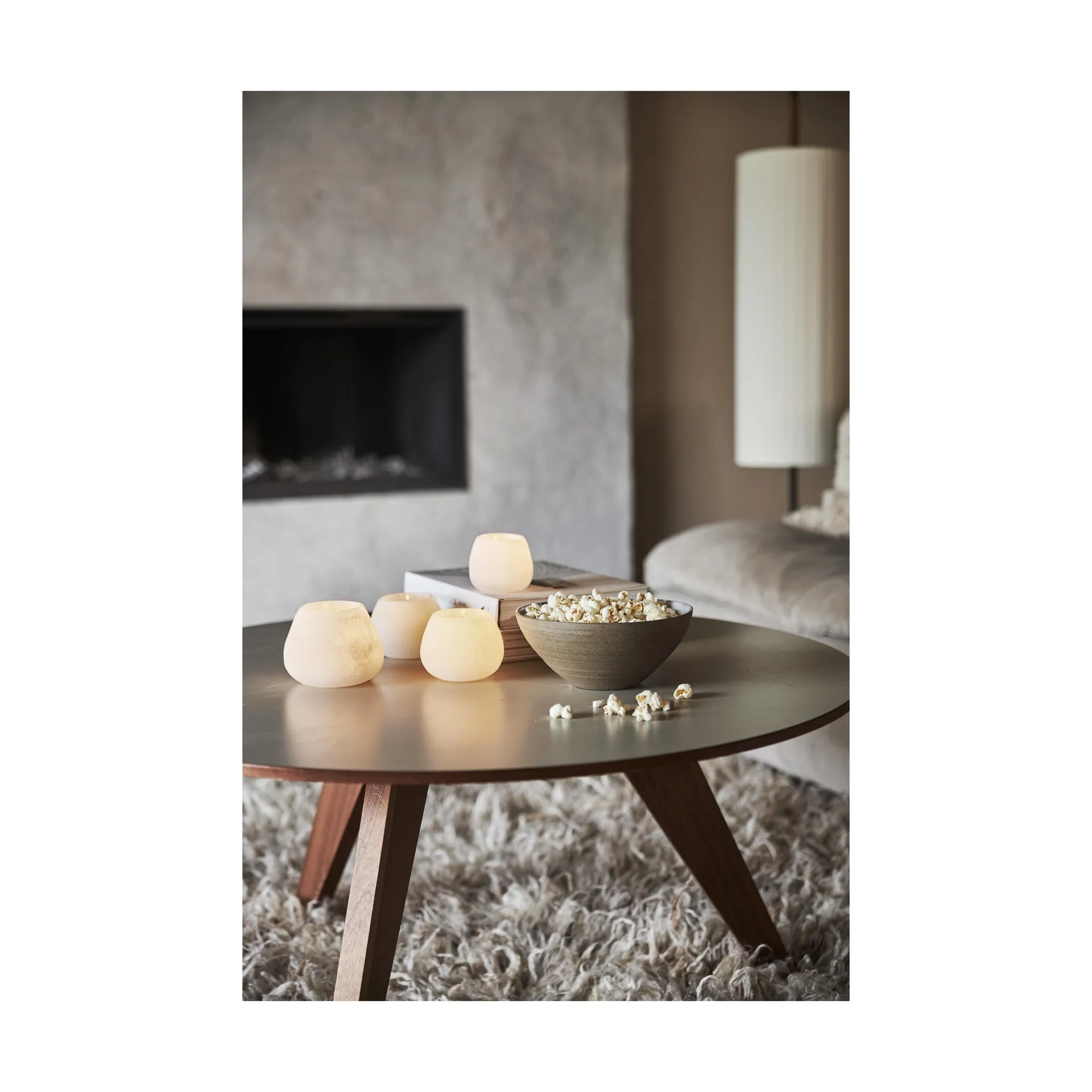 Φωτιστικό κεριού, Norrvik, λευκό, Ø7,5 εκ Boel & Jan