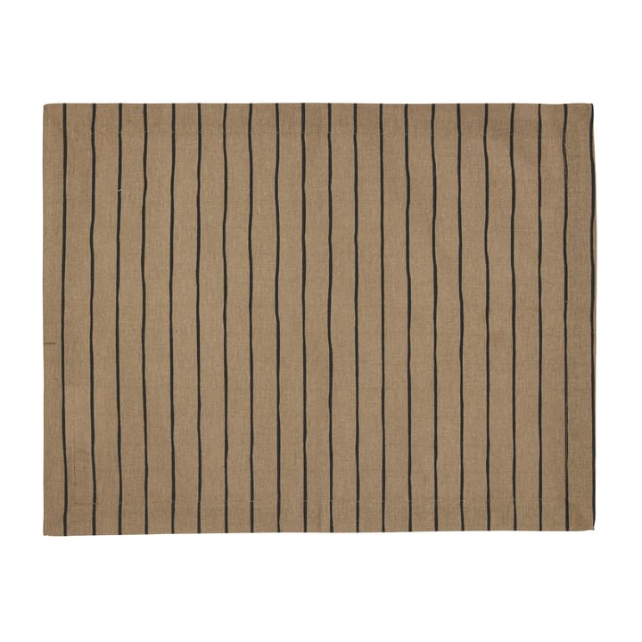 Tofta stripe σουπλά 35x45 εκ, Καφέ Boel & Jan