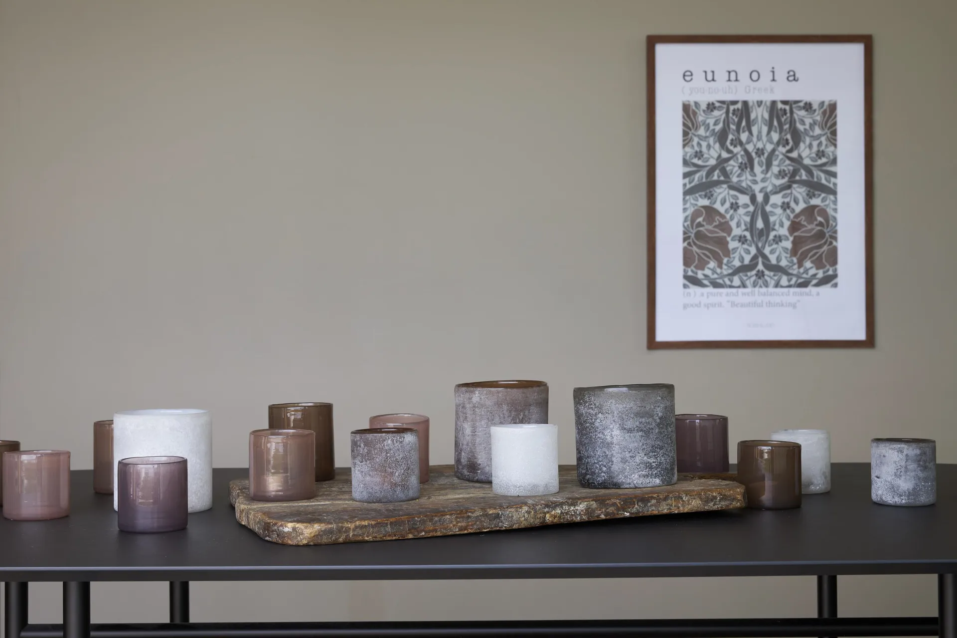 Φωτιστικό κεριού, Visby, Ø8, Ροζ Boel & Jan