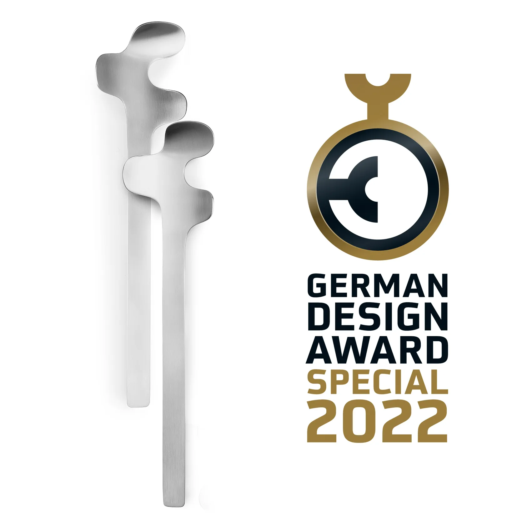 Εργαλεία σερβιρίσματος σαλάτας, Leaf, Βουρτσισμένο ατσάλι Born In Sweden