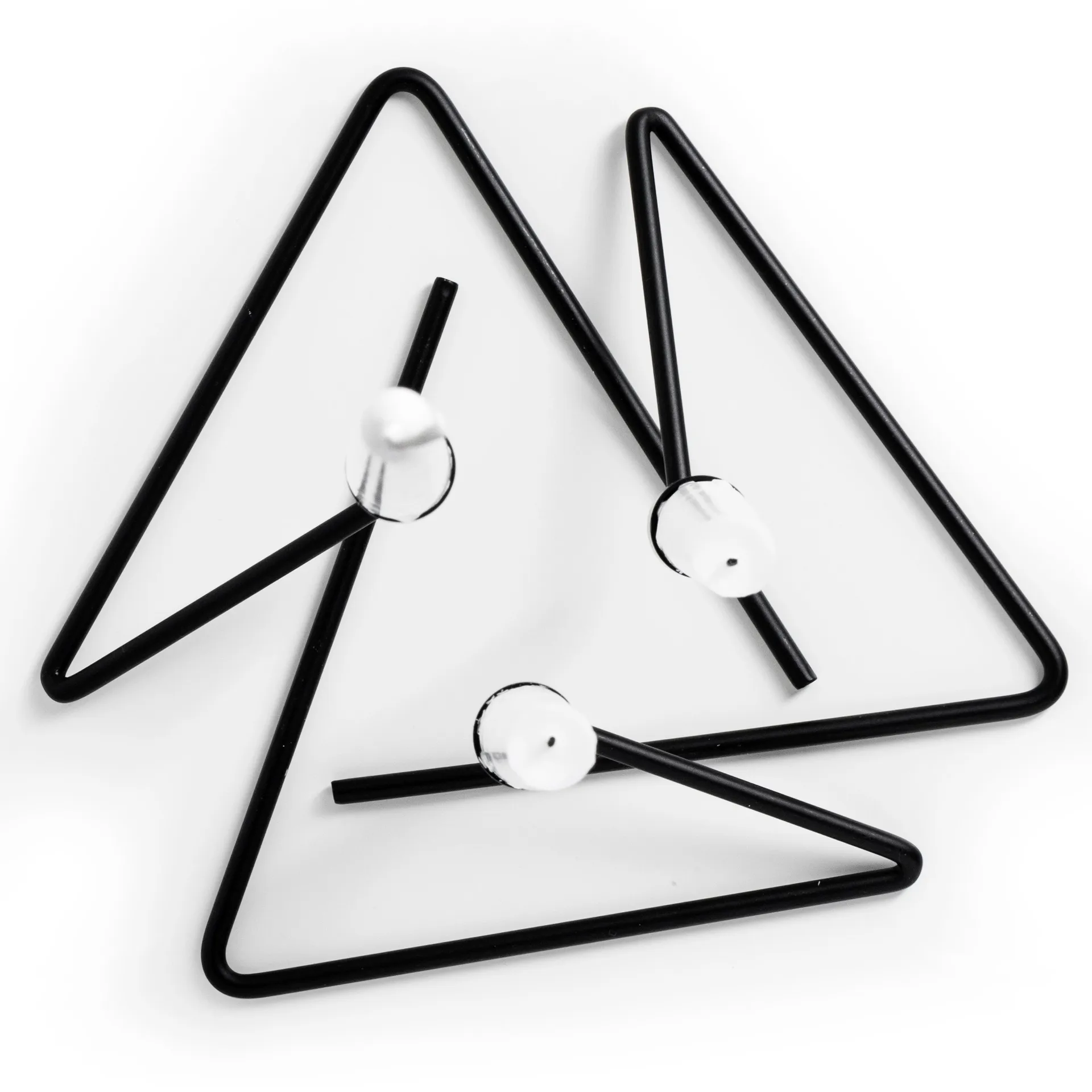 Puzzle κηροπήγιο για ρεσό μικρό, μαύρο Born In Sweden